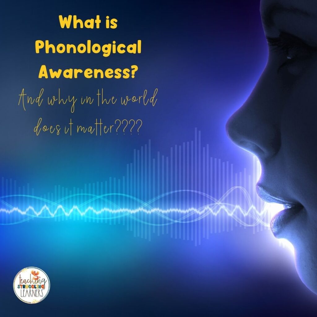 What is phonological awareness?