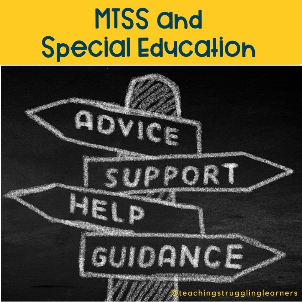 MTSS and special education